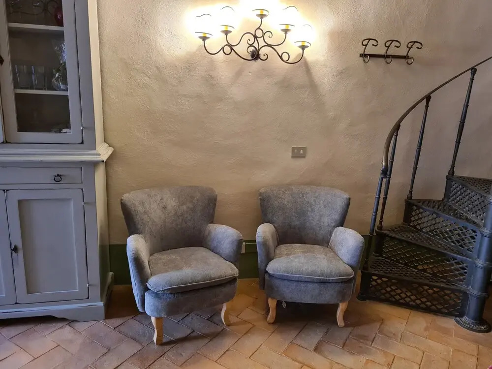 La Terrazza, historic Tuscan stone residence with garden and terrace in Cetona