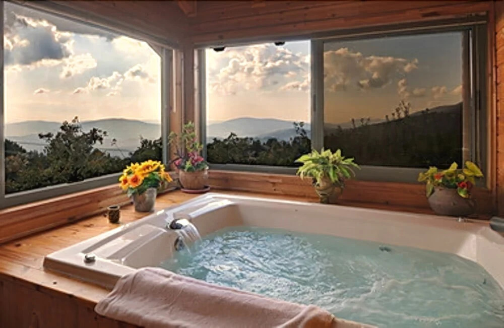 View in Amirim - Cabins and Spa Dalia