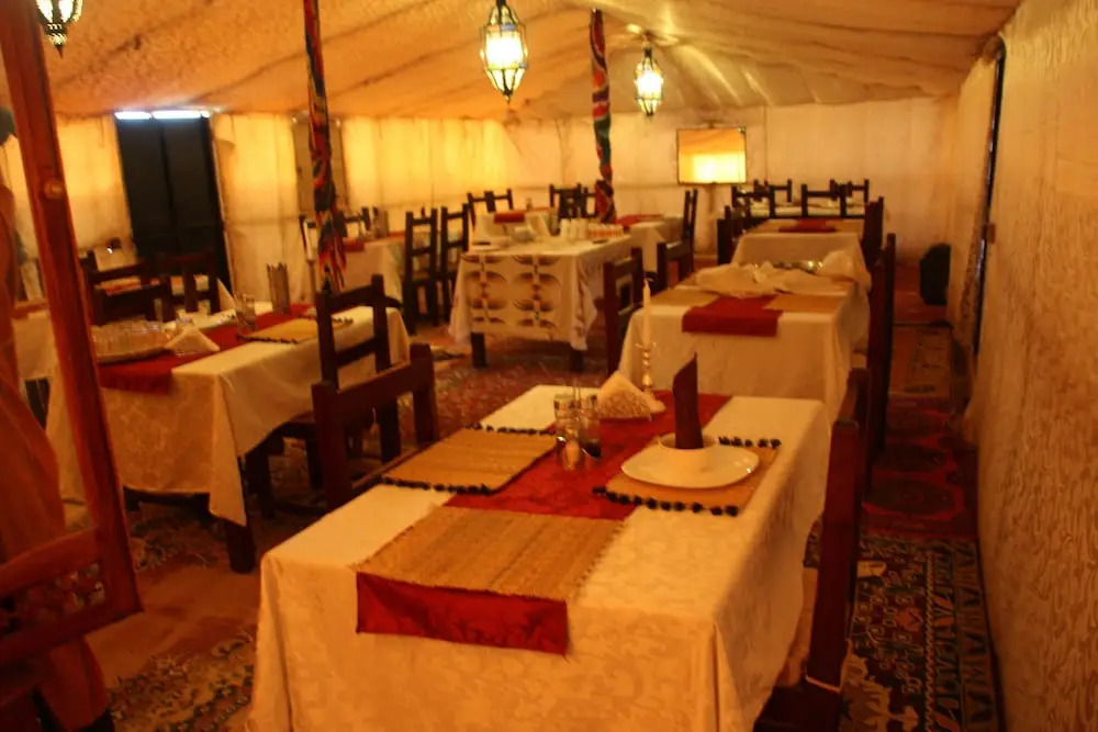 Family desert camp