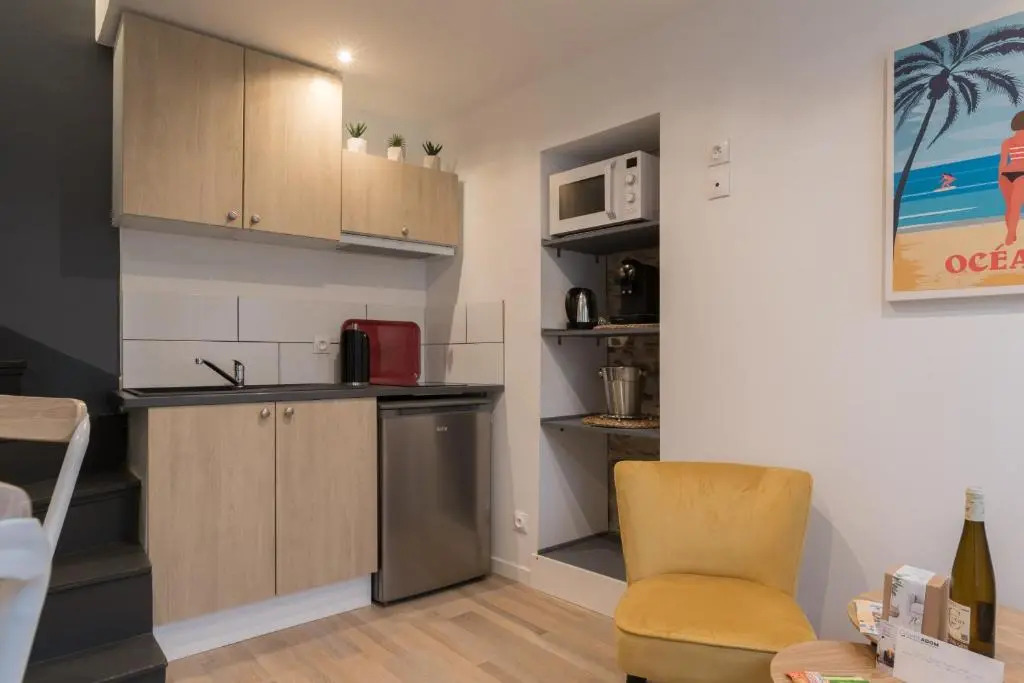 Studio fonctionnel à 100m des halles de Pornic
