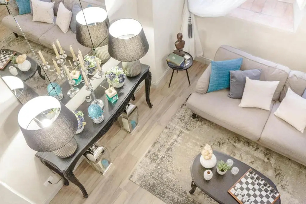 Paolo Guinigi Elegant Apartment Suite Masterful Interior Inside the Walls of Lucca