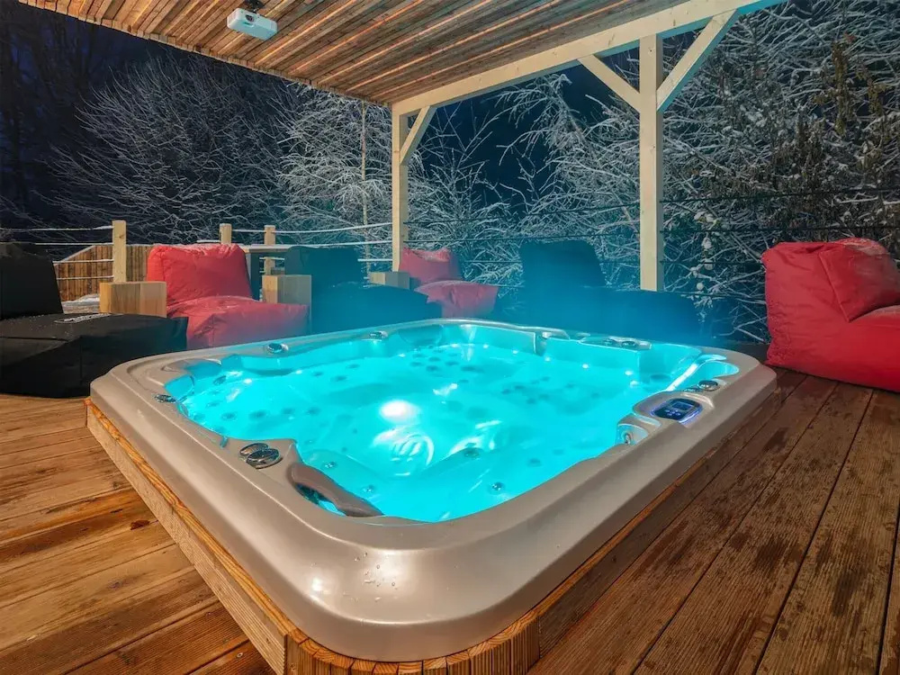 Villa in Celadna With Outdoor Cinema & Whirlpool