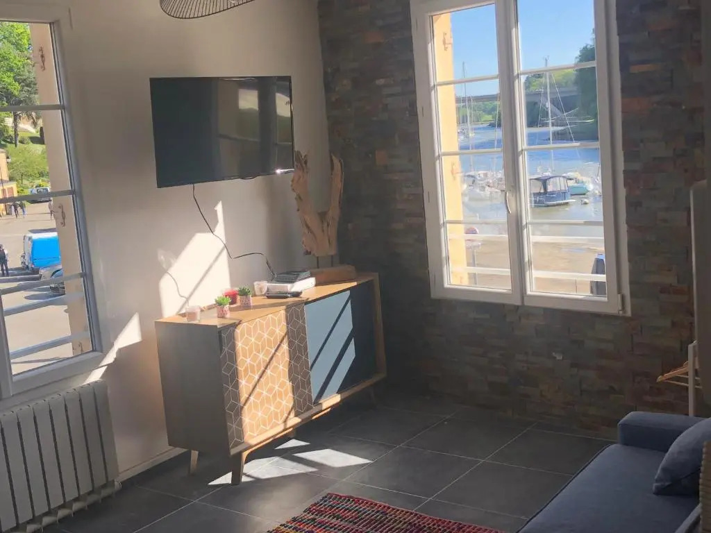 studio vue sur le Port saint Goustan classé 3 étoiles!