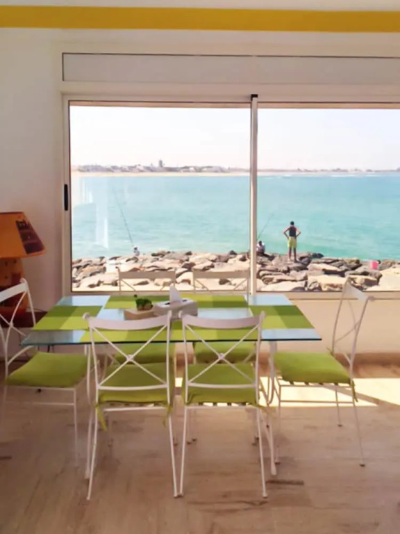 Apartment With 2 Bedrooms in Bouznika, With Wonderful sea View, Pool A