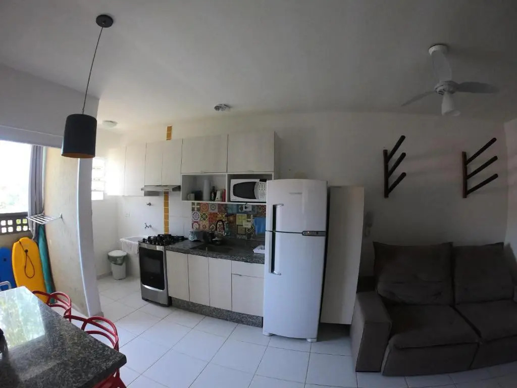 APTO PERTINHO DA PRAIA - Lindo e Equipado! Internet 400mb e 3 Tvs - Completo!
