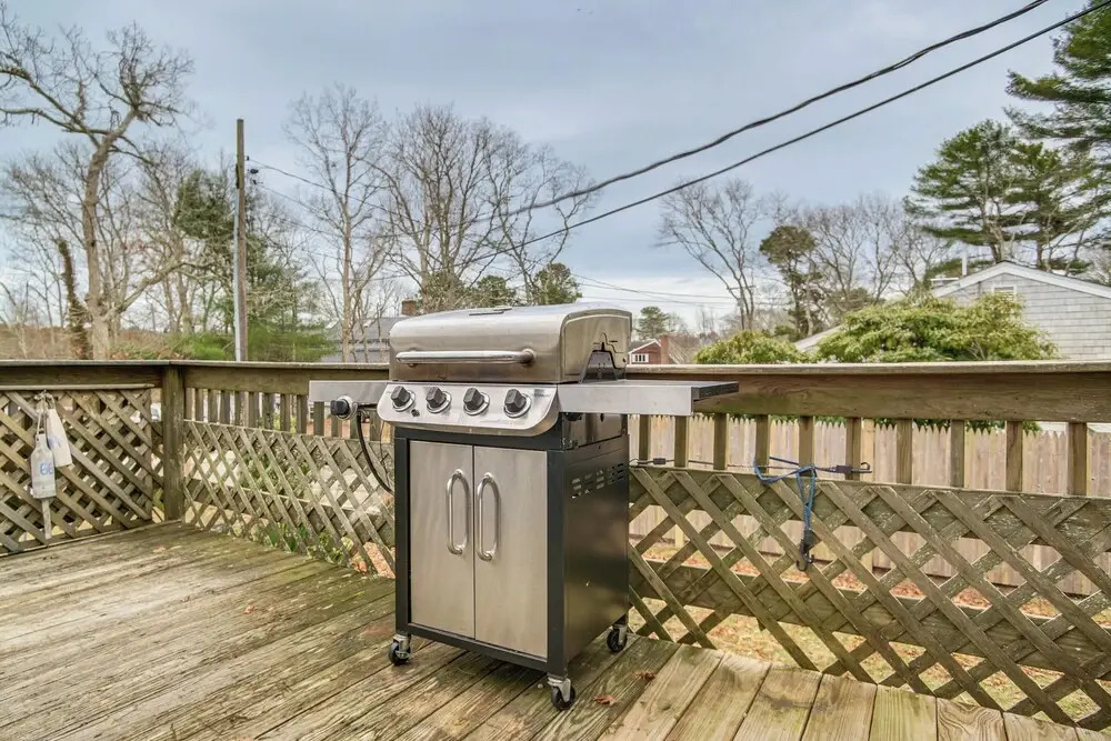 Backyard Chilling: Cape Cod Home Steps to Beach