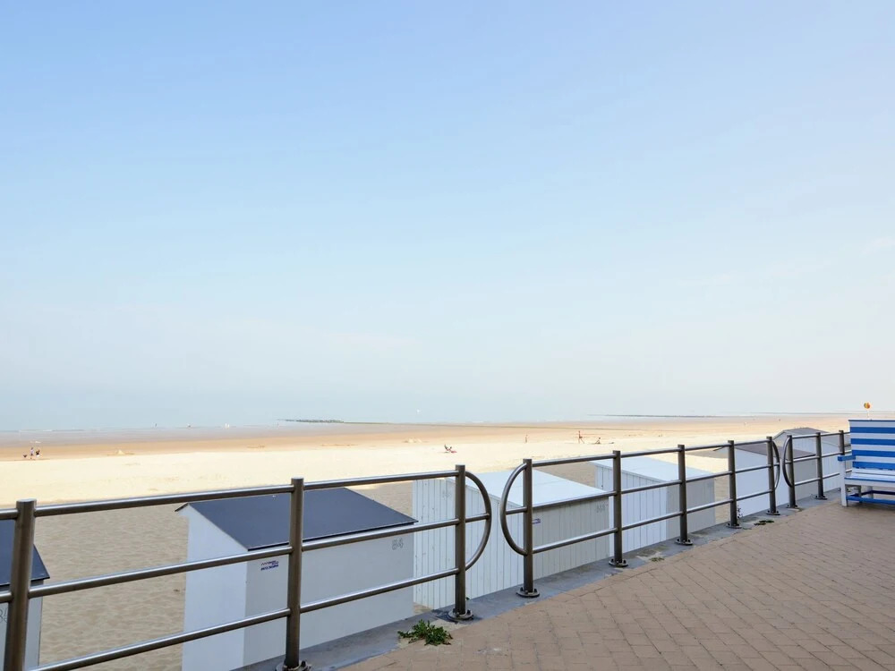 Cosy Apartment in Westende With Terrace and Deckchairs