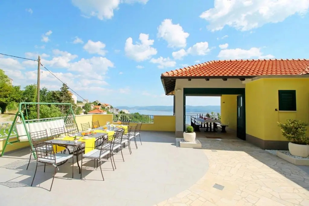 Villa Maruncela with sea and island views, 5 bedrooms, private pool, gym