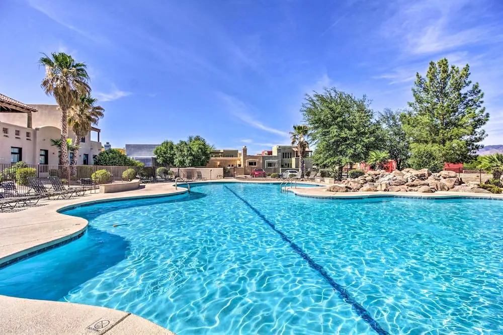 Sunny Adobe Retreat w/ Hot Tub & Mtn Views!