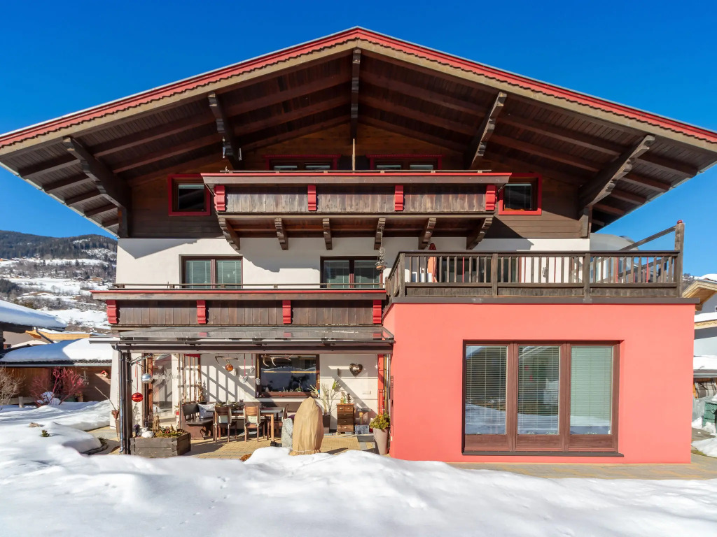 Apartment in Bramberg am Wildkogel with a garden