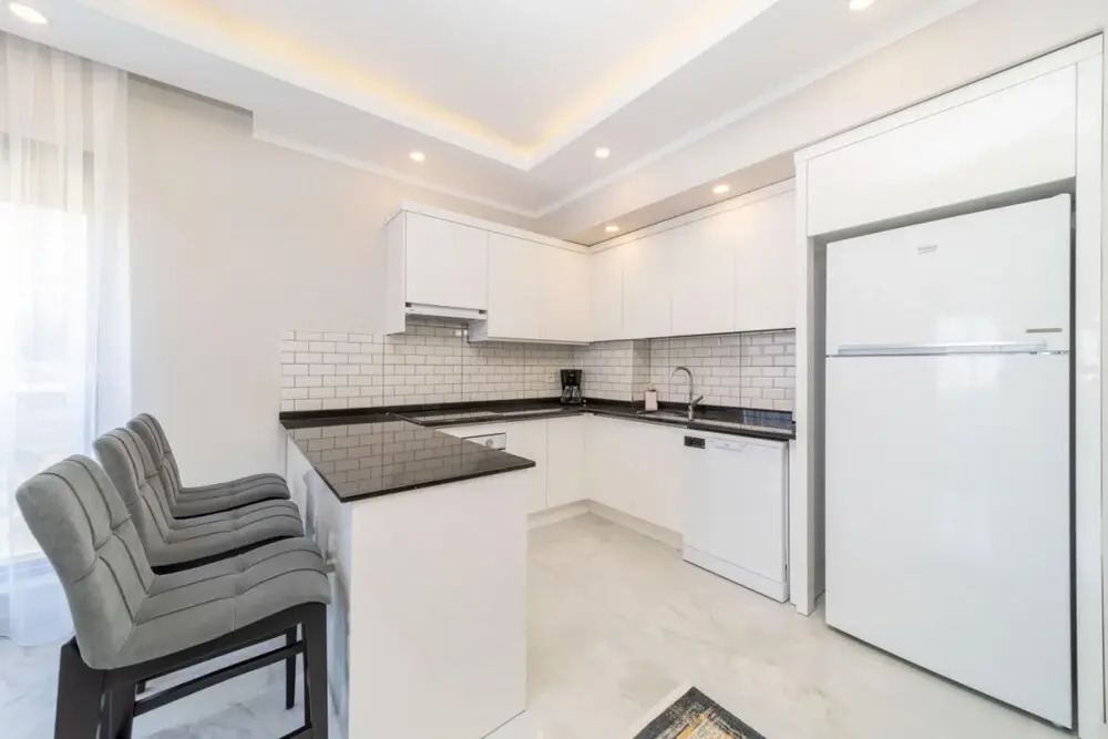 Flat With Shared Pool Hammam and Sauna in Alanya