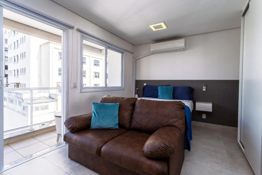 Apartamento com WiFi próximo ao metrô Luz