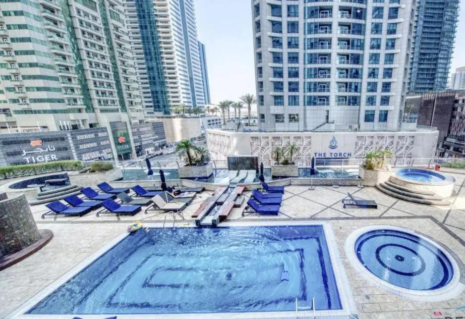 skynest holiday homes princess tower 68th floor 1 bedroom apartment