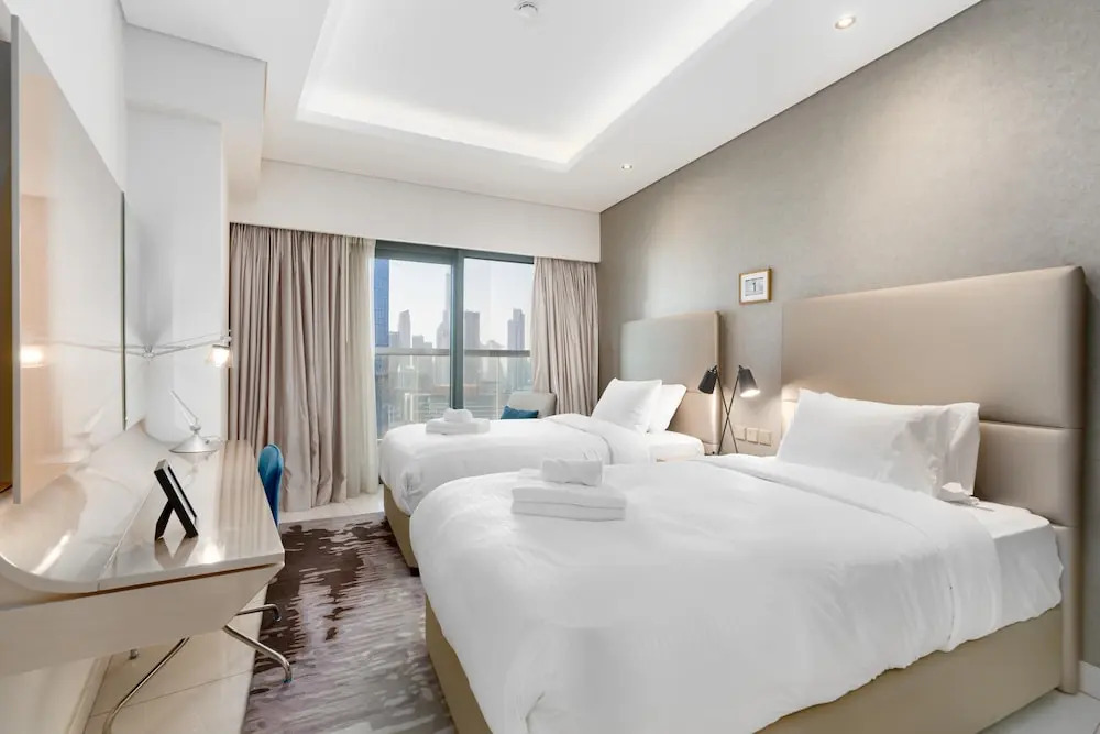 Lux BnB Paramount Tower I Burj Views