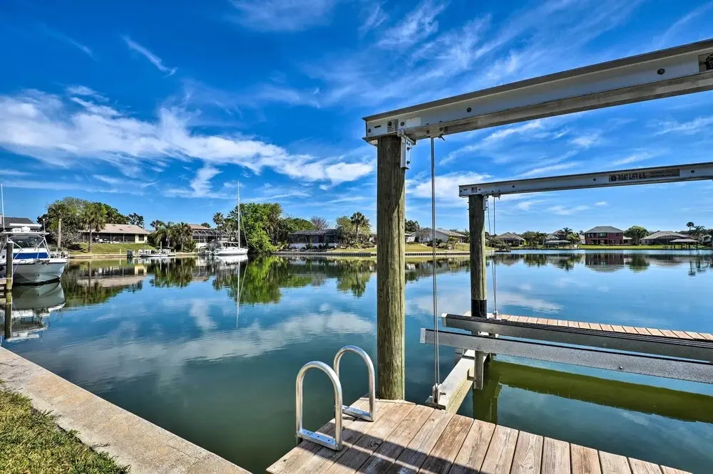 Palm Coast Home w/ Outdoor Oasis & Private Dock!