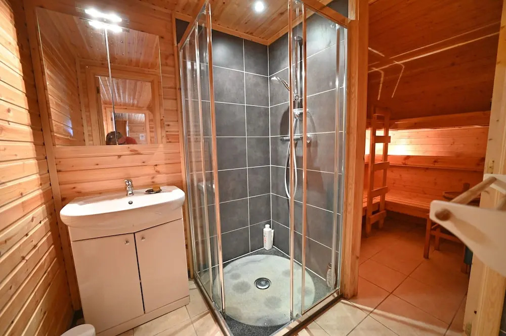 Chalet in Biron With Sauna and Nature Views
