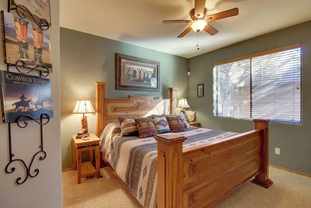 On-Site Trails and Deck Show Low Cabin!