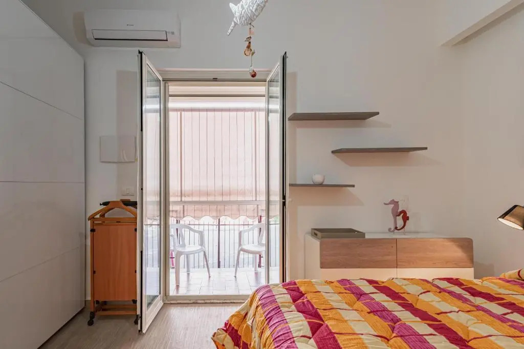 Naxos Bay Flat with Terrace 50 meters from the Sea