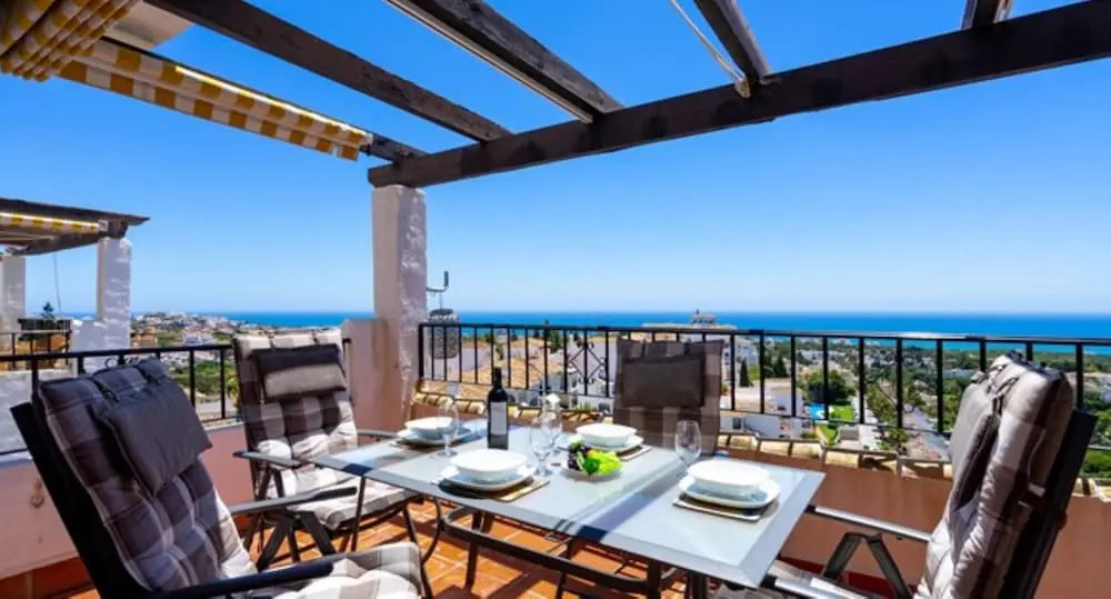 Apartment - 2 Bedrooms with Pool, WiFi and Sea views - 107869