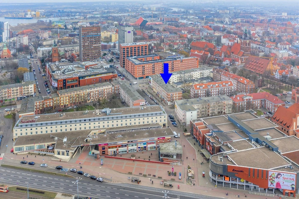 Apartament Przytulny, balkon, Centrum 150m od dworca Gdańsk Główny