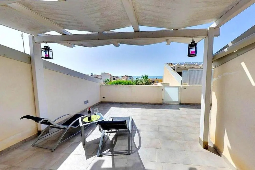 Apartment With one Bedroom in Punta Secca, With Wonderful sea View, Terrace and Wifi - Near the Beach