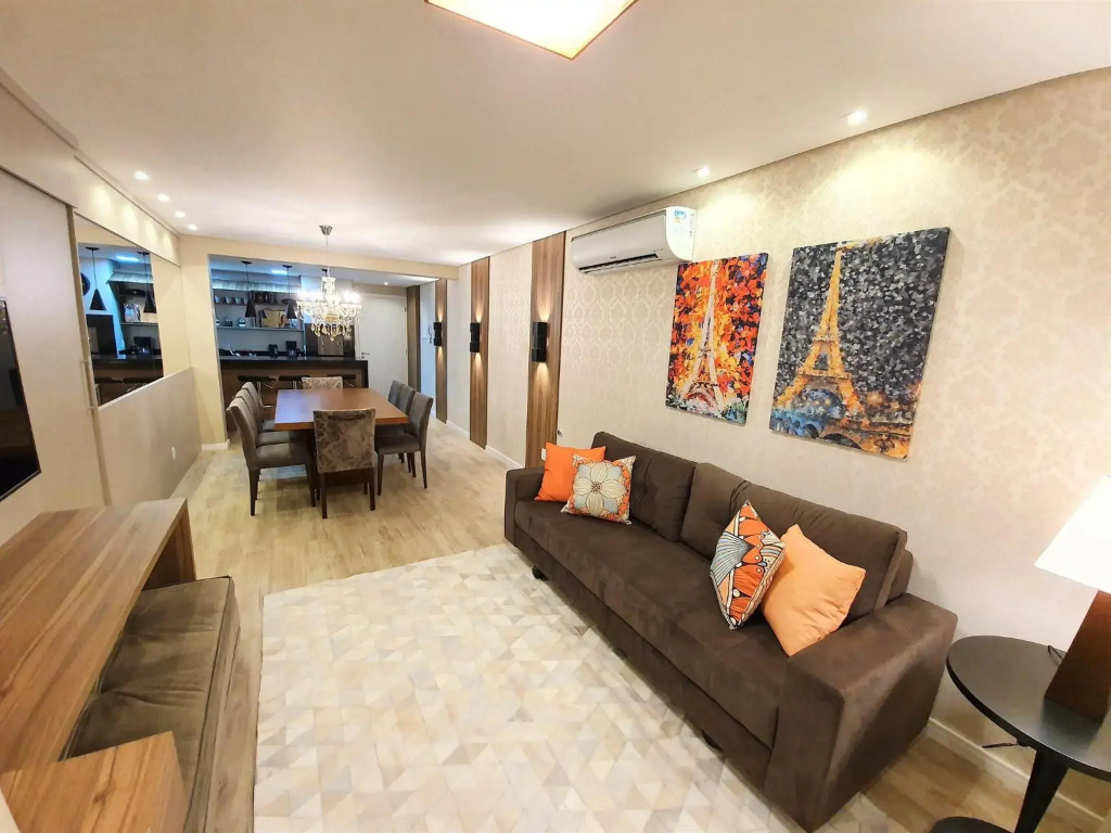 Apto De Luxo Centro De Gramado, 2 Suites, Mobiliado E Equipado (201)