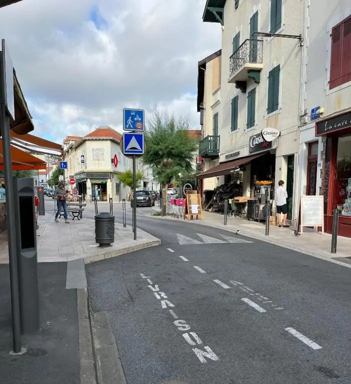 Apt-400m plage de Biarritz dans quartier résidentiel tous commerces très calme et tout confort