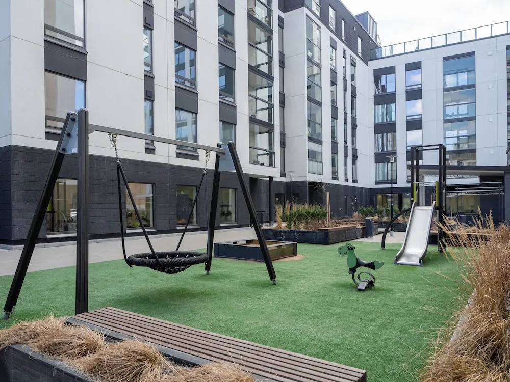 New 1BR Home with Balcony next to Railway Station