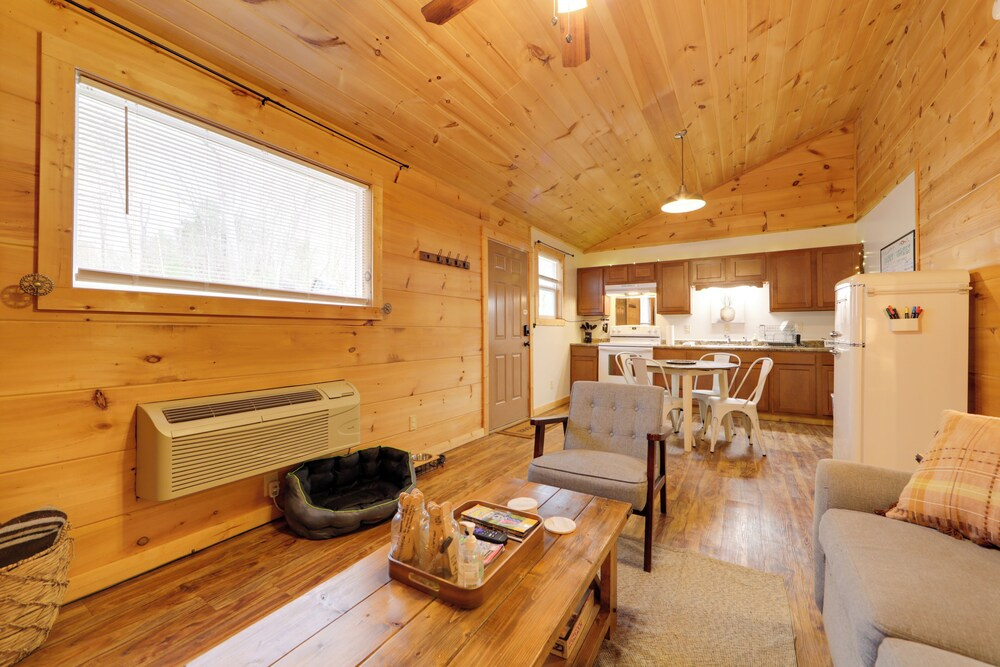 2 Units w/ Decks & Fire Pit: Cosby Getaway