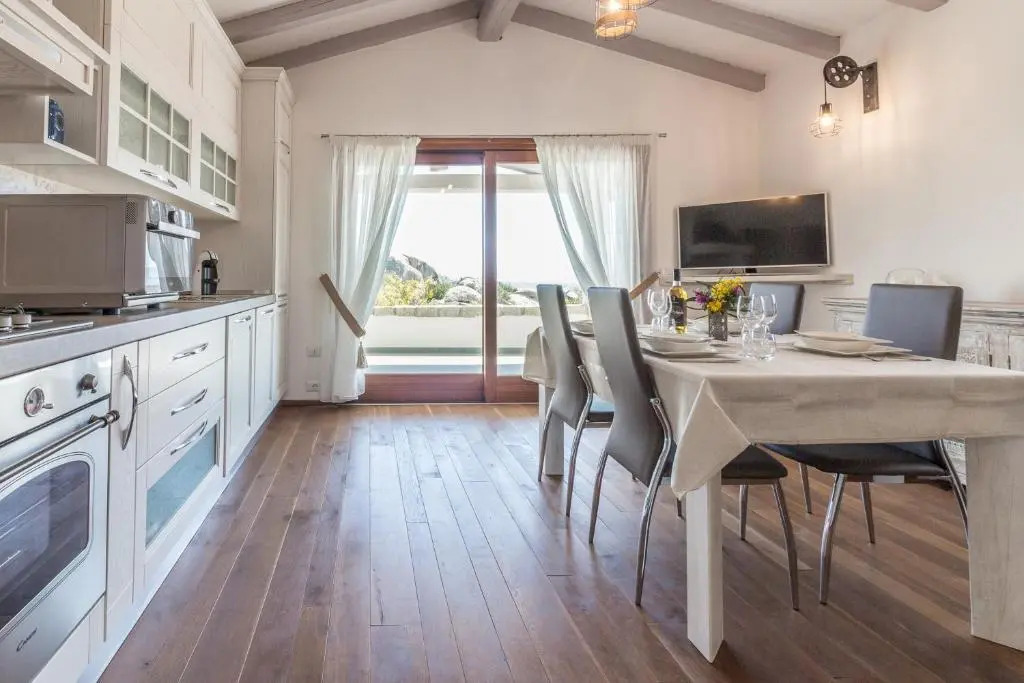 Villa with 4 bedrooms in Cala Ginepro with wonderful sea view private pool enclosed garden 5 km from the beach