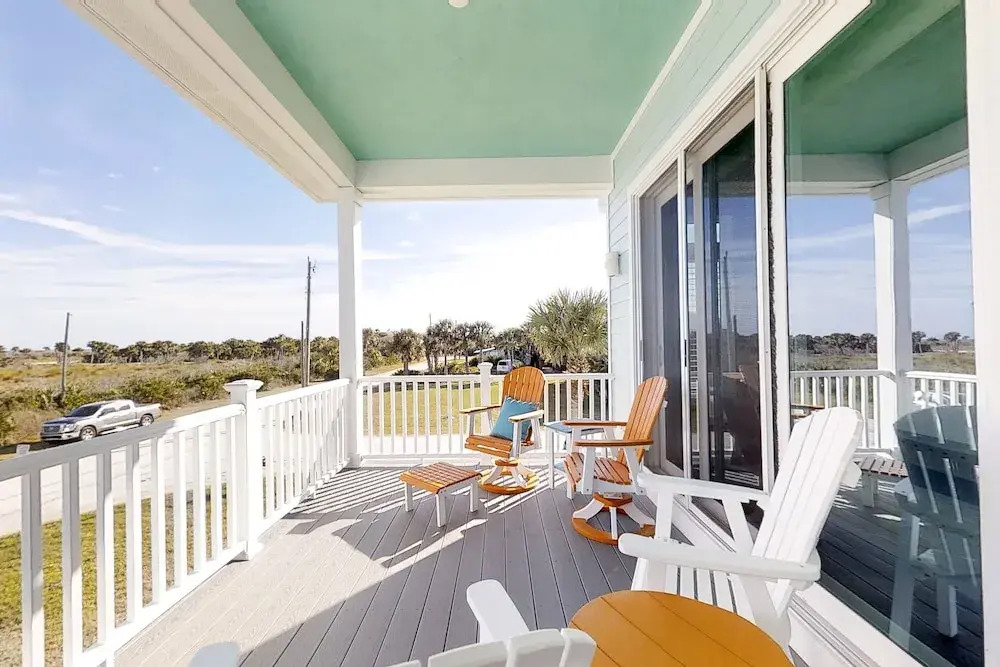 Stylish Brand-new Ocean View Home With Deck & Porch - Steps to Beach