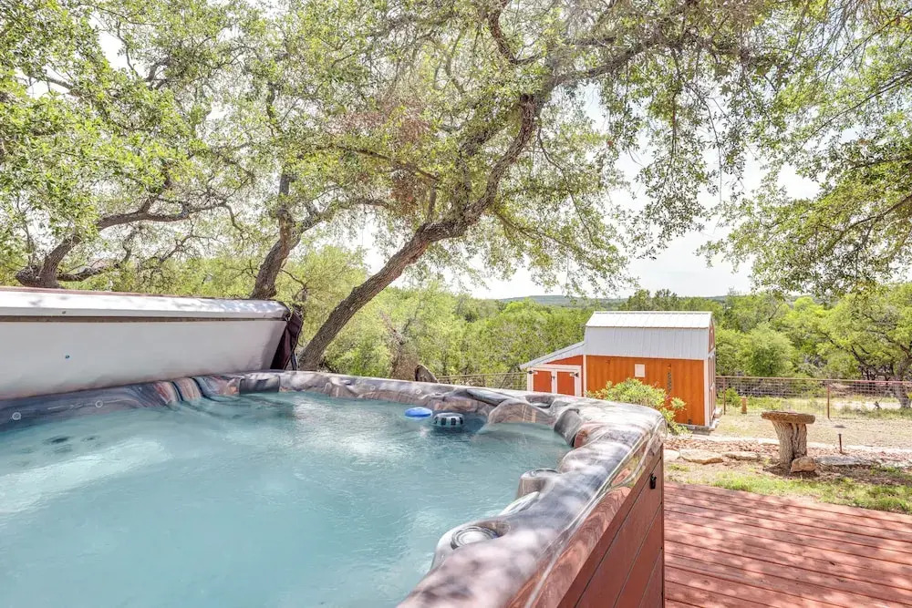 Lodge at Rocky Creek with Private Hot Tub and Yard!