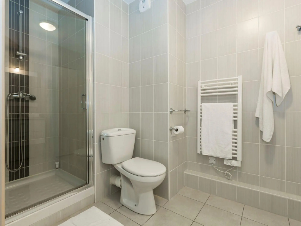 Comfortable studio with a balcony or terrace near the beach