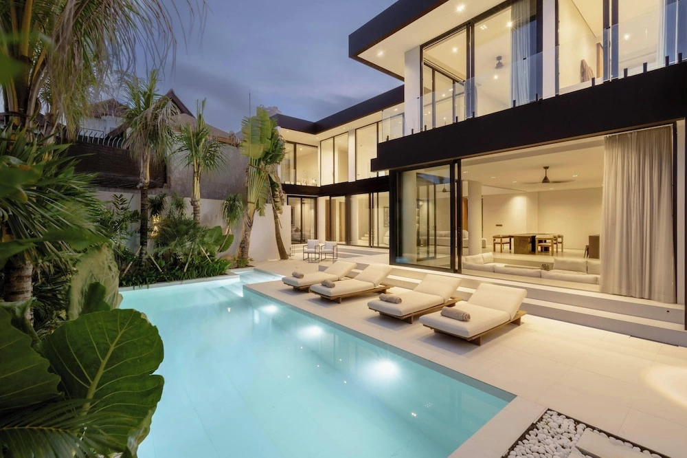 Ultra-Luxe 4BR Seminyak Villa | Enclosed AC Living & Private Pool