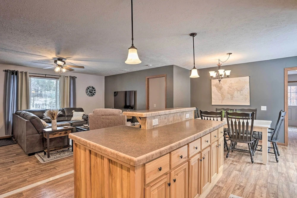 Idyllic Sturgis Home w/ Fire Pit & Large Deck!
