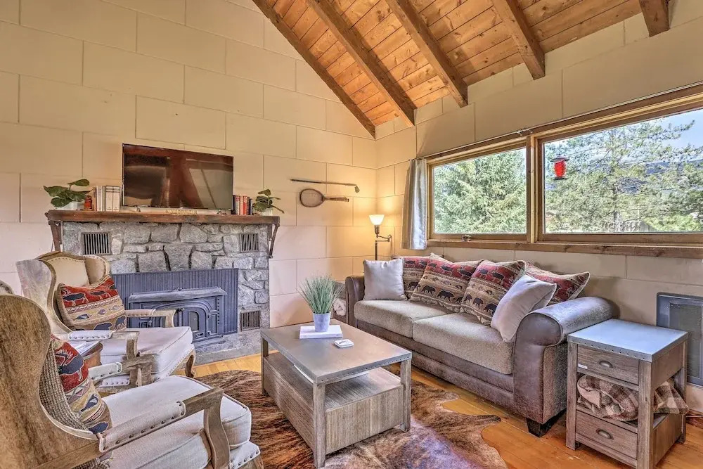 Walk to Grand Lake: Historic Dtwn Cabin!