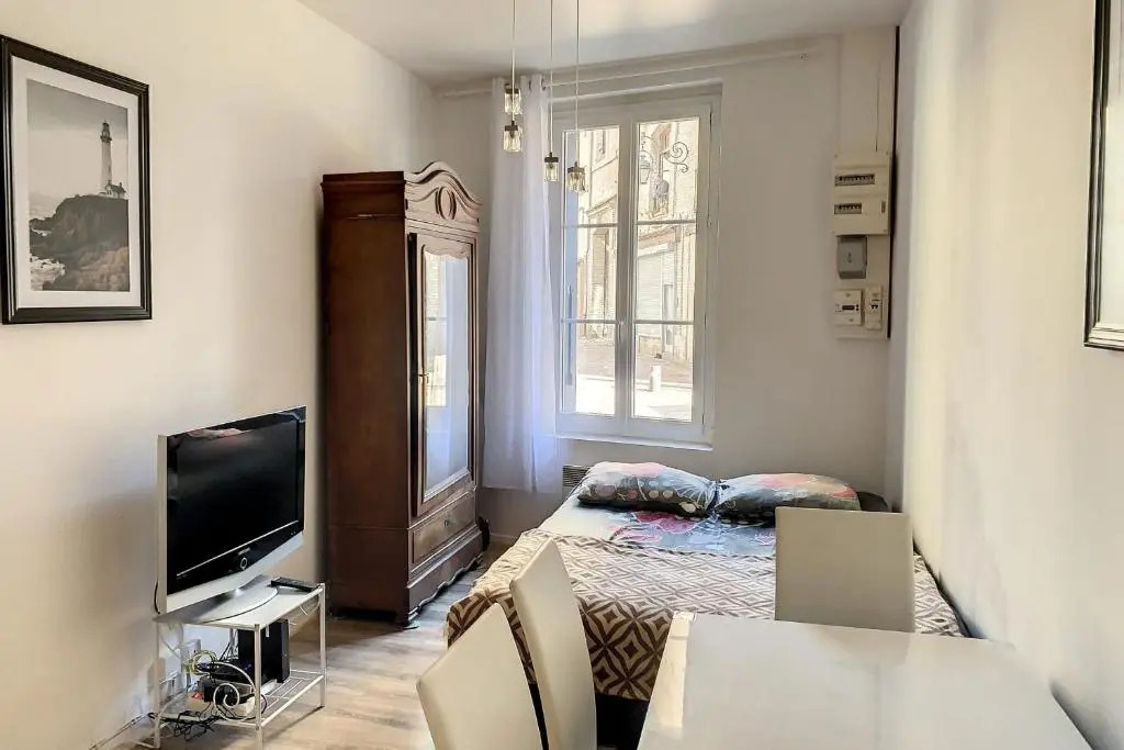 Studio tout confort dans le centre-ville de Dieppe
