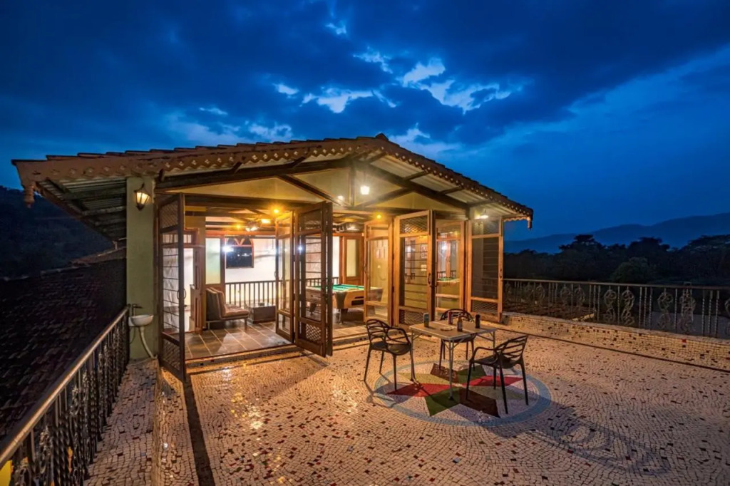 SaffronStays Ambaram - 3BR countryside villa with verandah, bonfire & riverside trails near Imagica & Pali Temple