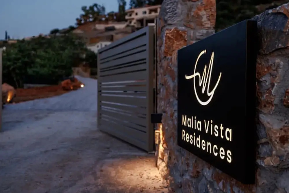 Malia Vista Villa with Panoramic Sea View and Private Pool