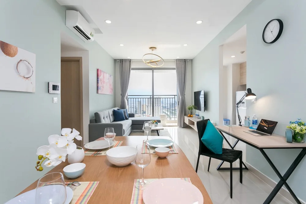 Rivergate Residence Saigon Central Walk to District 1 Free Pool