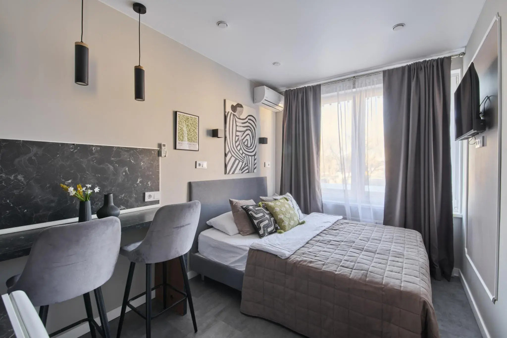 MOKO Apartments (МОКО Апартментс) на улице 1-а Магистральная