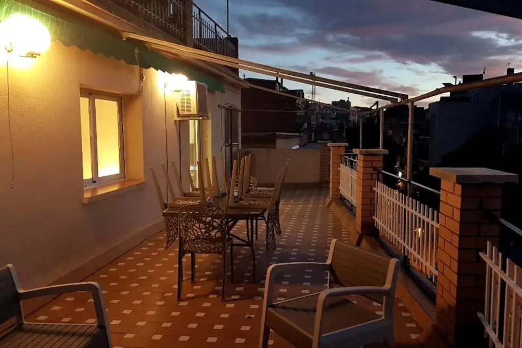 Big terrace and bright penthouse for 6 persons