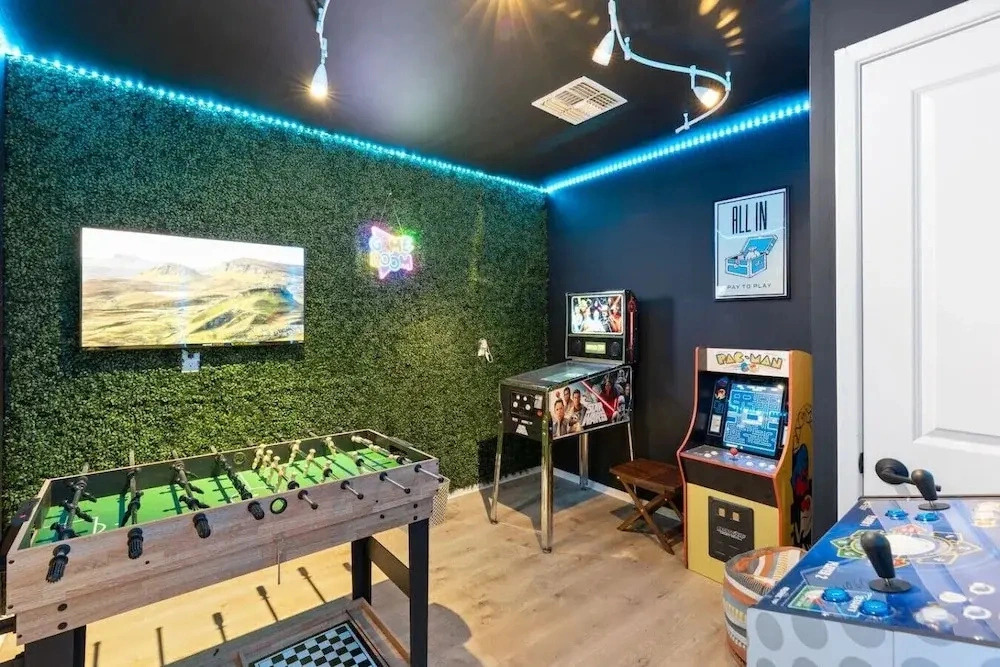 Sdaletreehouse Pool Gameroom Firepit