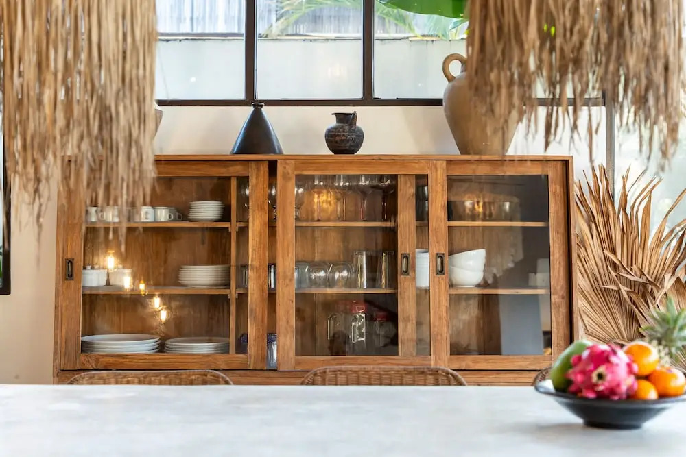 Fabulous 3BR Boho-chic Style, Umalas With Staff