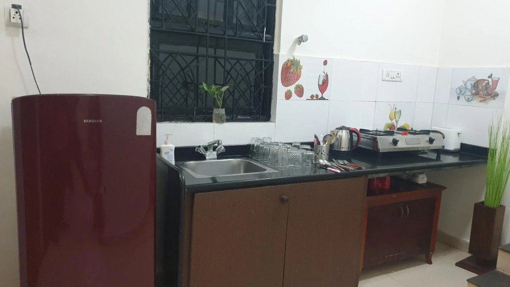 CANDOLIM BEACH VILLA # 3BHK # POOL # KITCHEN # 300Mts to Beach by GR stays