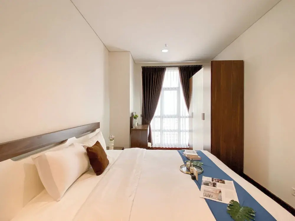Homey 2Br Apartment At Lucky Tower Residence