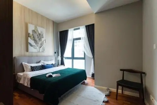 2bedroom 3min walk to bukit bintang 2 rooftop pool