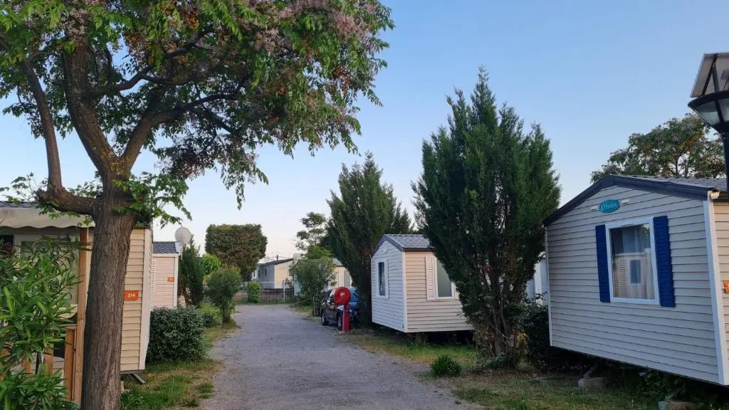 Mobilhome au camping de l'Europe 4*