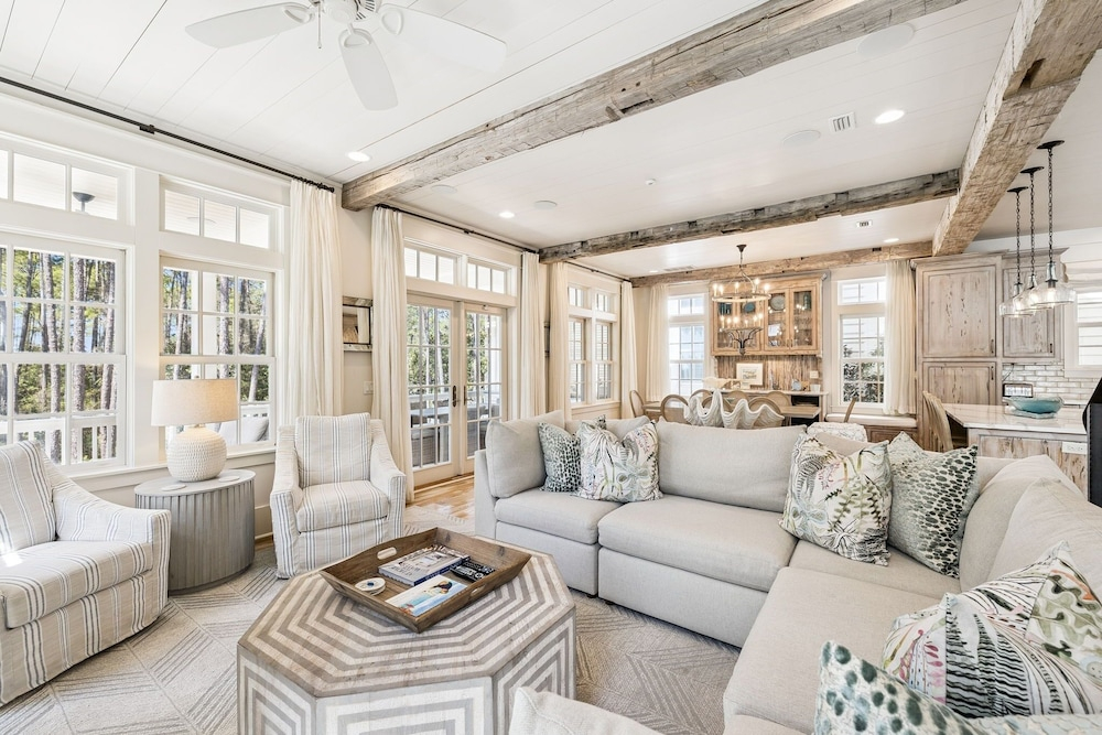 South Of 30a Close To The Beach + Watercolor Beach Club Evergreen Dream 5 Bedroom Home by RedAwning