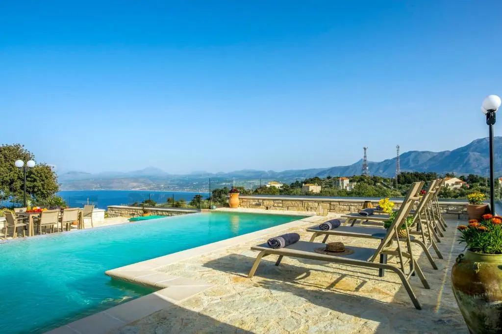 Marias panoramic seaview Villa